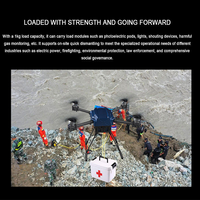 Powerful Industrial Grade Drone 3000g Load Capacity And 29mins Flight Time Full Load HK-M300