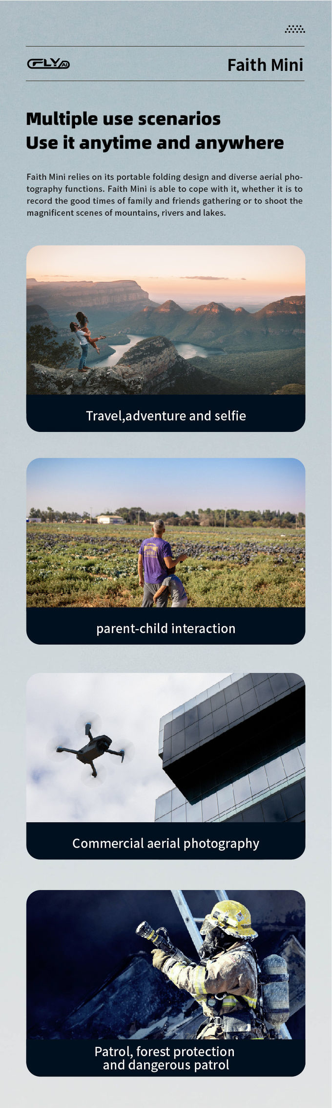 3 Axis Gimbal Load Bearing Drone 4m/s Cargo Carrying Drone Foldable