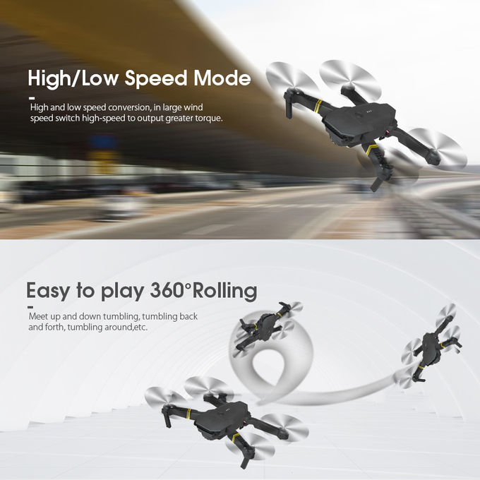 E58 Search Rescue Drone 4k 3 Axis Gimbal Drone Foldable With Unlimited Distance