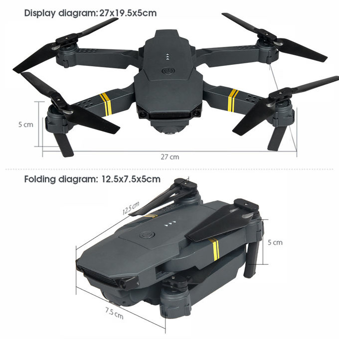 3 Axis Gimbal Search And Rescue Drone Foldable Maximum Distance 1080P 10km