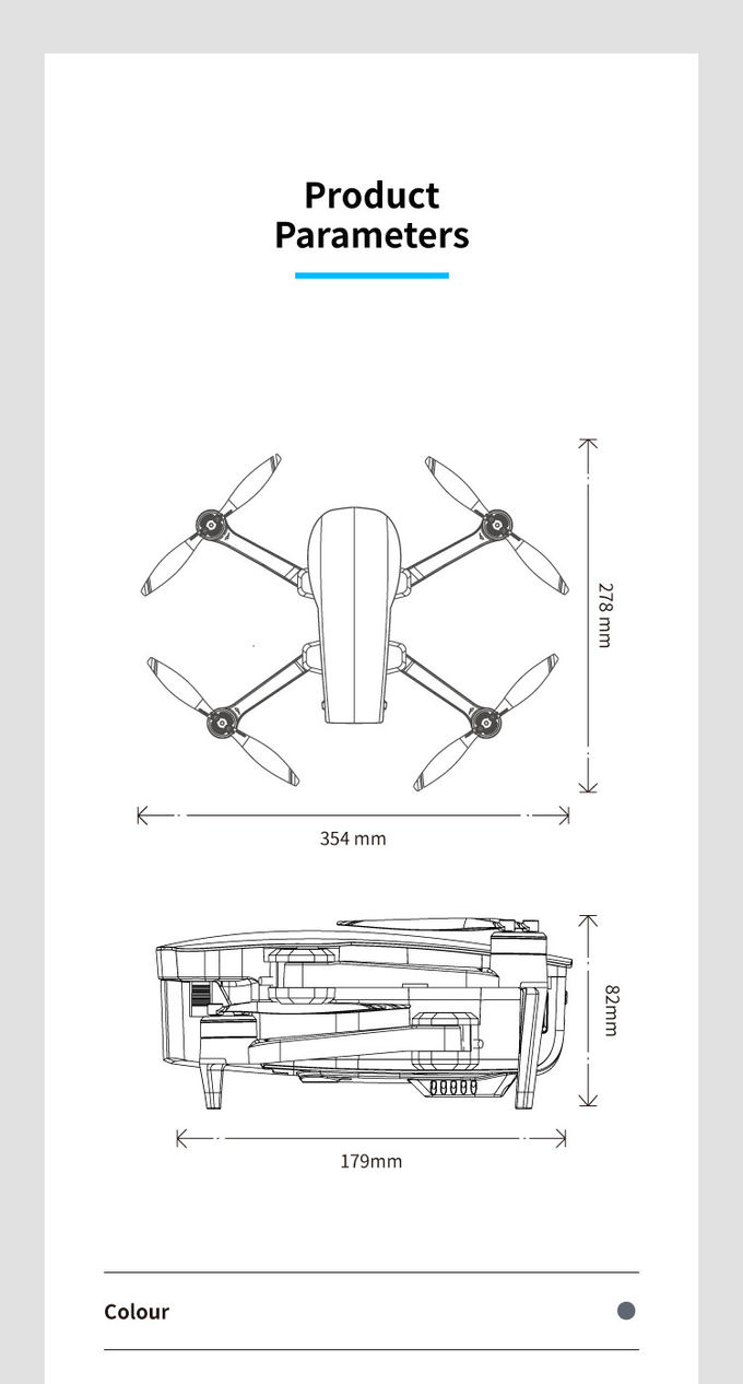 1080P 10km Remote Sensing Drones Agriculture / Crop Monitoring Drone