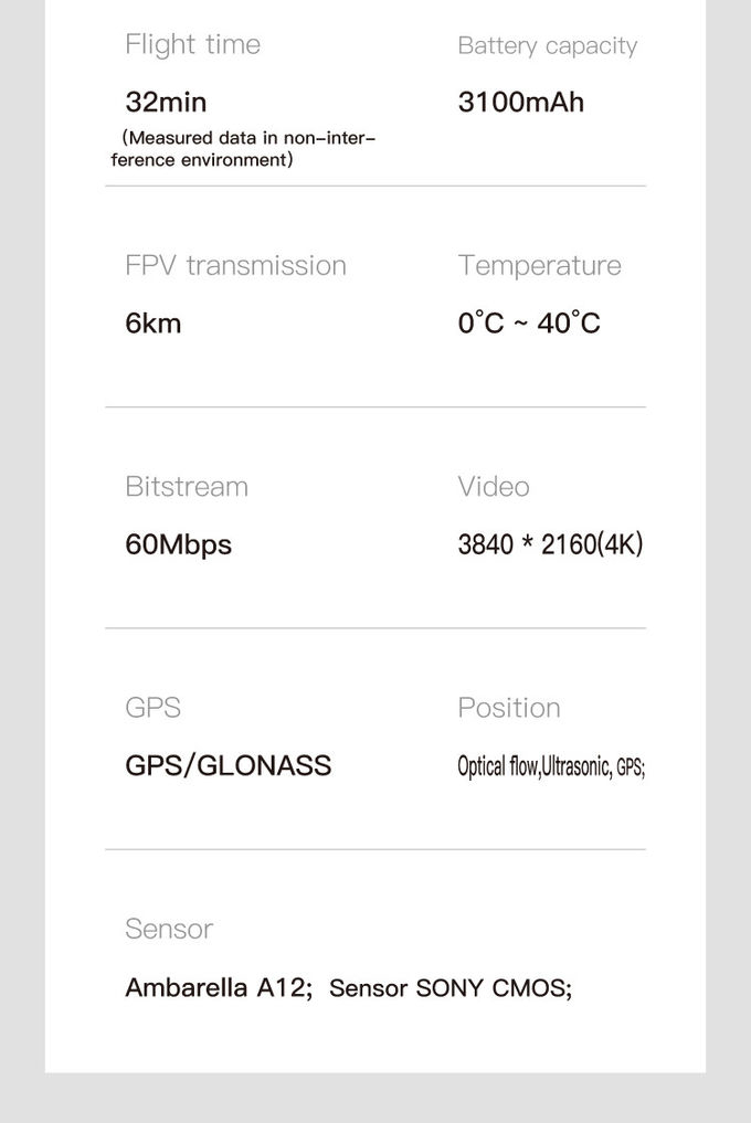 1080P 10km Remote Sensing Drones Agriculture / Crop Monitoring Drone