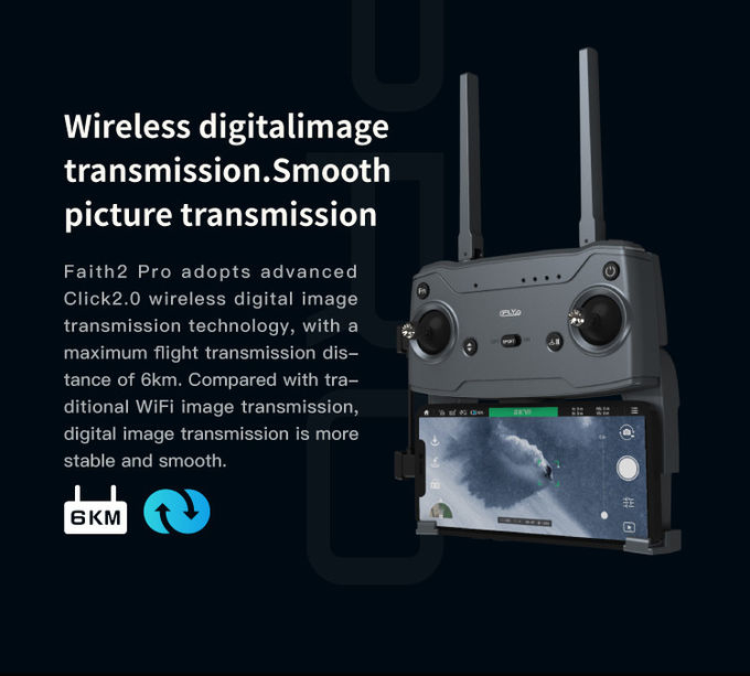 Durable Remote Sensing Drone 3 Axis Gimbal Drones For Environmental Monitoring