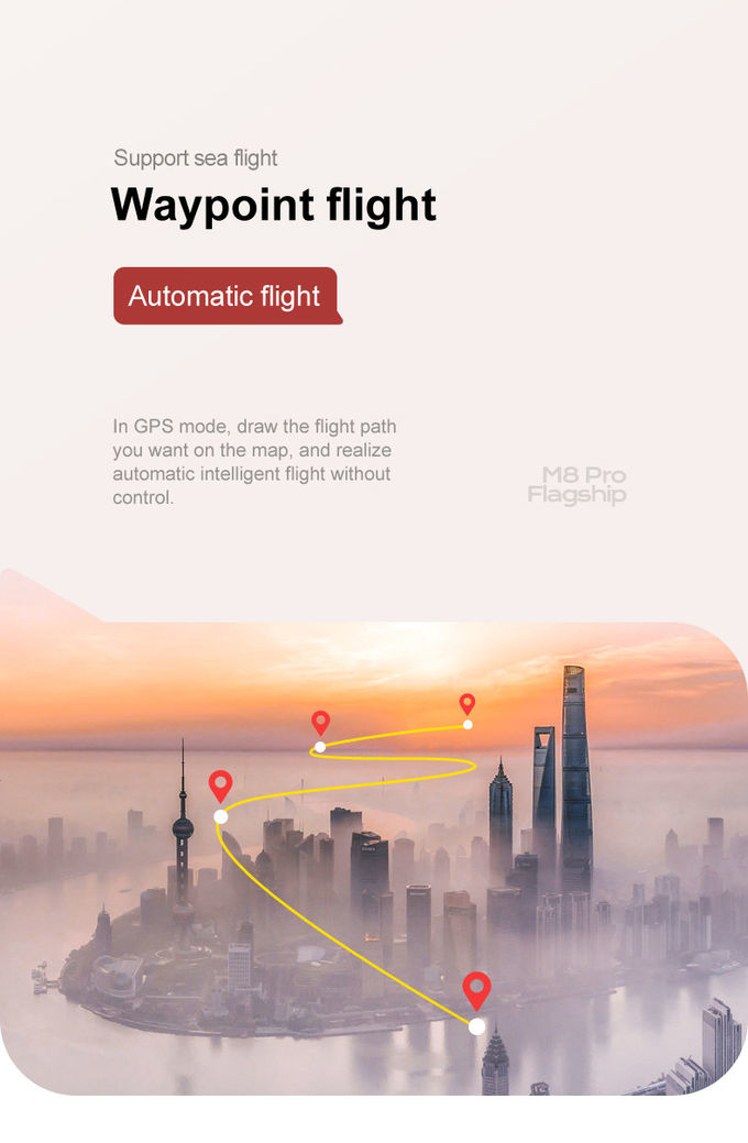 Compact Aerial Photography UAV 200M Remote Control Foldable Drone