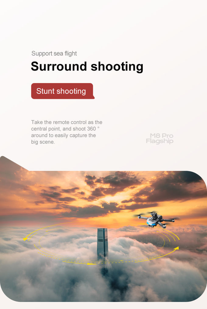 Compact Aerial Photography UAV 200M Remote Control Foldable Drone