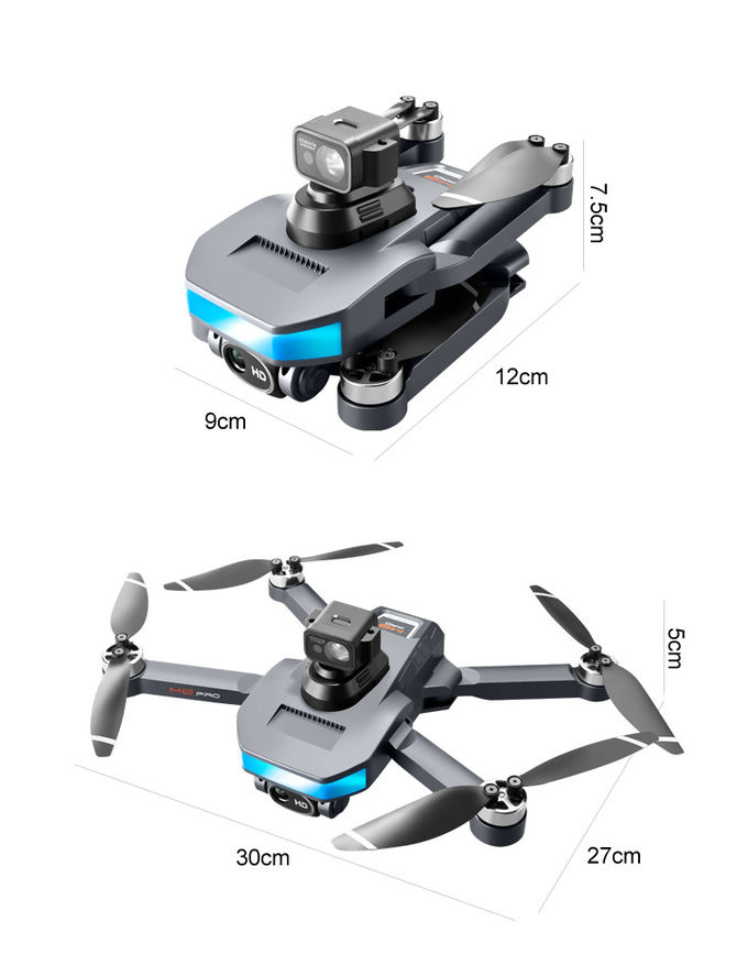 Compact Aerial Photography UAV 200M Remote Control Foldable Drone