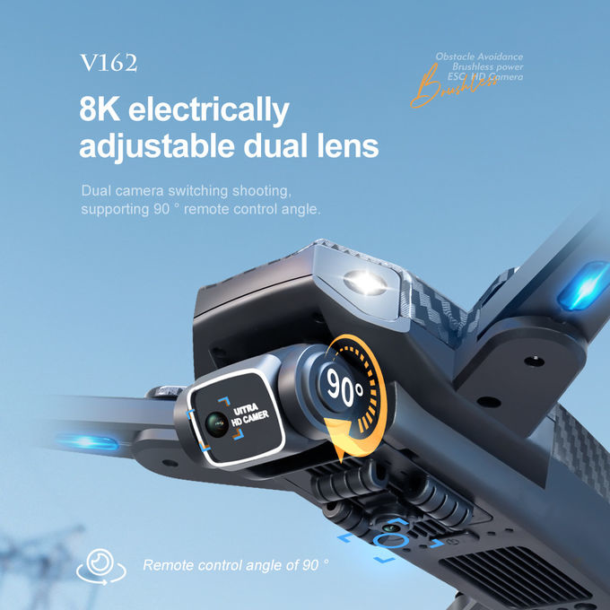 V162 Aerial Photography UAV Foldable Remote Control Camera Drone 200M