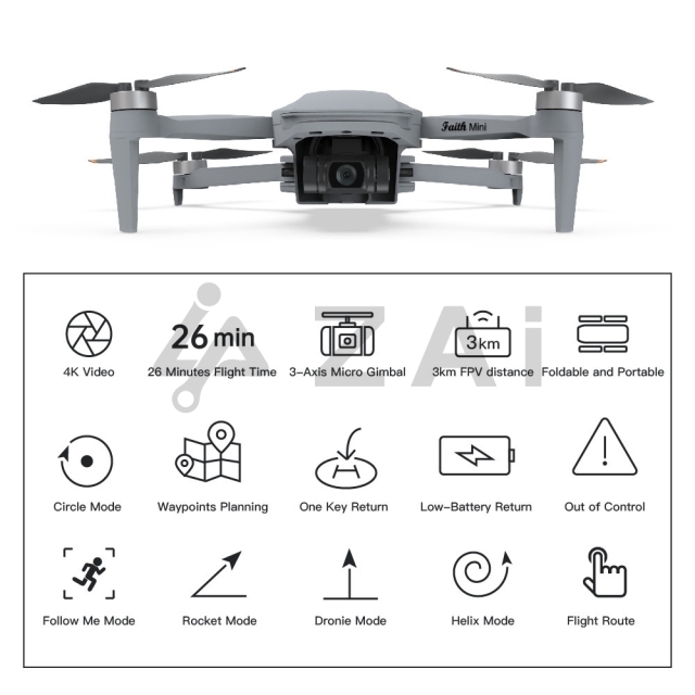 Faith Mini 3D Mapping Drones Land - P1546656 640x640 Faith Mini 3d Mapping Drones Land Surveying Drone For Aerial Mapping