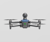 Foldable Aerial Survey Drone Two Axis Gimbal Construction Site Drone Aerial Photogrammetry