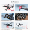 V162 Aerial Photography UAV Foldable Remote Control Camera Drone 200M