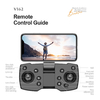 V162 Aerial Photography UAV Foldable Remote Control Camera Drone 200M