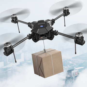 Payload Drone 5KG/10KM/30 minutes/ Night Lighting And Dual Bottom Hooks Thrower