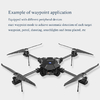 Payload Drone 5KG/10KM/30 minutes/ Night Lighting And Dual Bottom Hooks Thrower